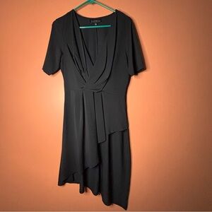 Eloquii Black Asymmetrical Tunic